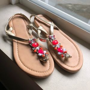 Bejeweled Sandals 7